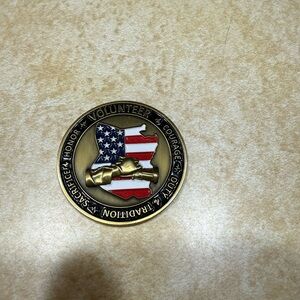 Schoharie County Volunteer Challenge Coin - Patriotic Collectible